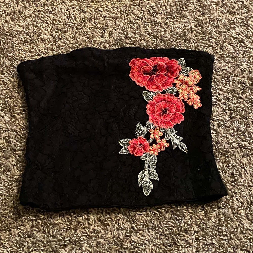 Sweet Rain Rose Tube Top